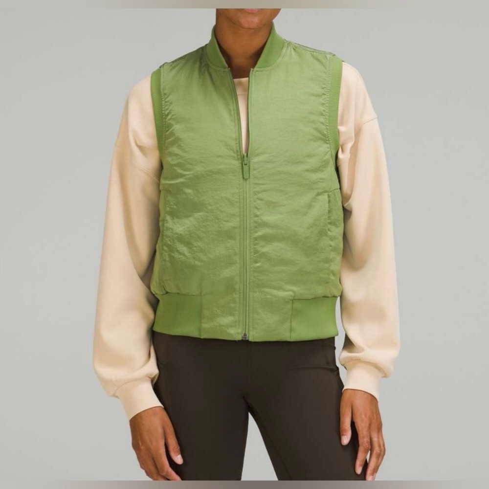 Lululemon Non-Stop Bomber Vest